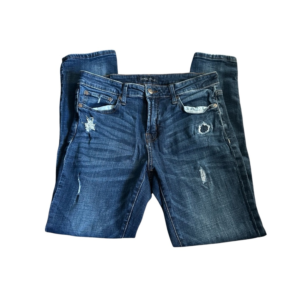 [Aeropostale] Slim Straight Darkwash Jeans